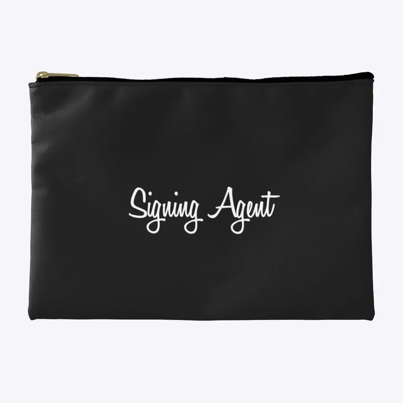 Signing Agent Merch - black